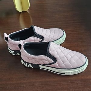 Dolce Gabbana Pink Sneakers 37